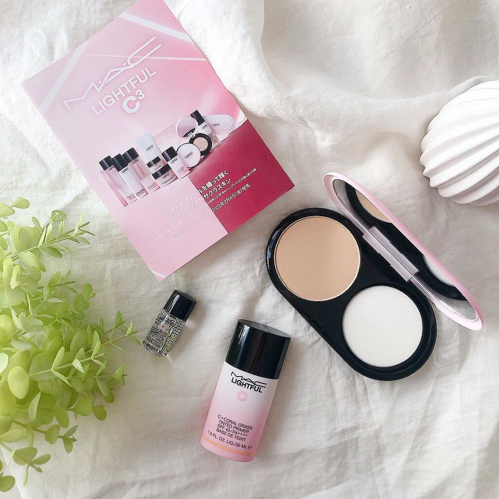 ライトフル Ｃ＋ティンティッド プライマーSPF45(PA++++)/M・A・C/化粧下地を使ったクチコミ（1枚目）