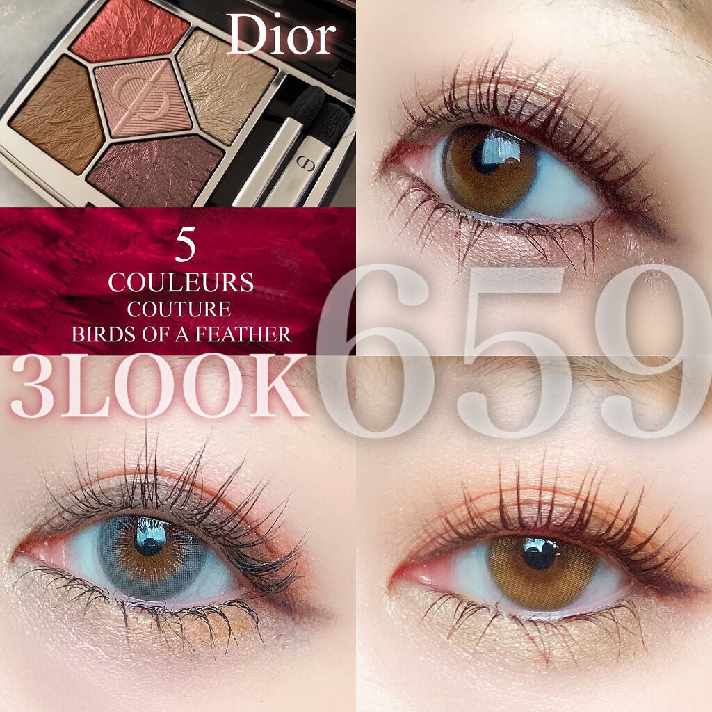 サンク クルール クチュール<バーズ オブ ア フェザー>/Dior/アイシャドウパレットを使ったクチコミ(1枚目)