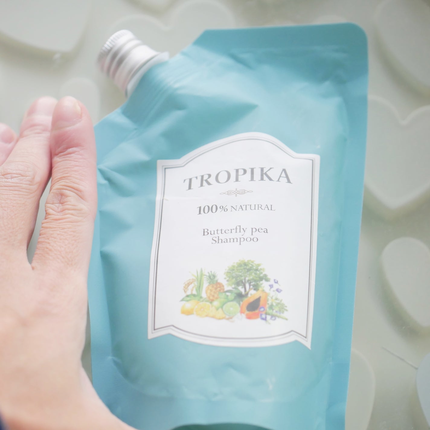 バタフライピーシャンプー/バタフライピーコンディショナー/TROPIKA/市販シャンプーを使ったクチコミ(4枚目)
