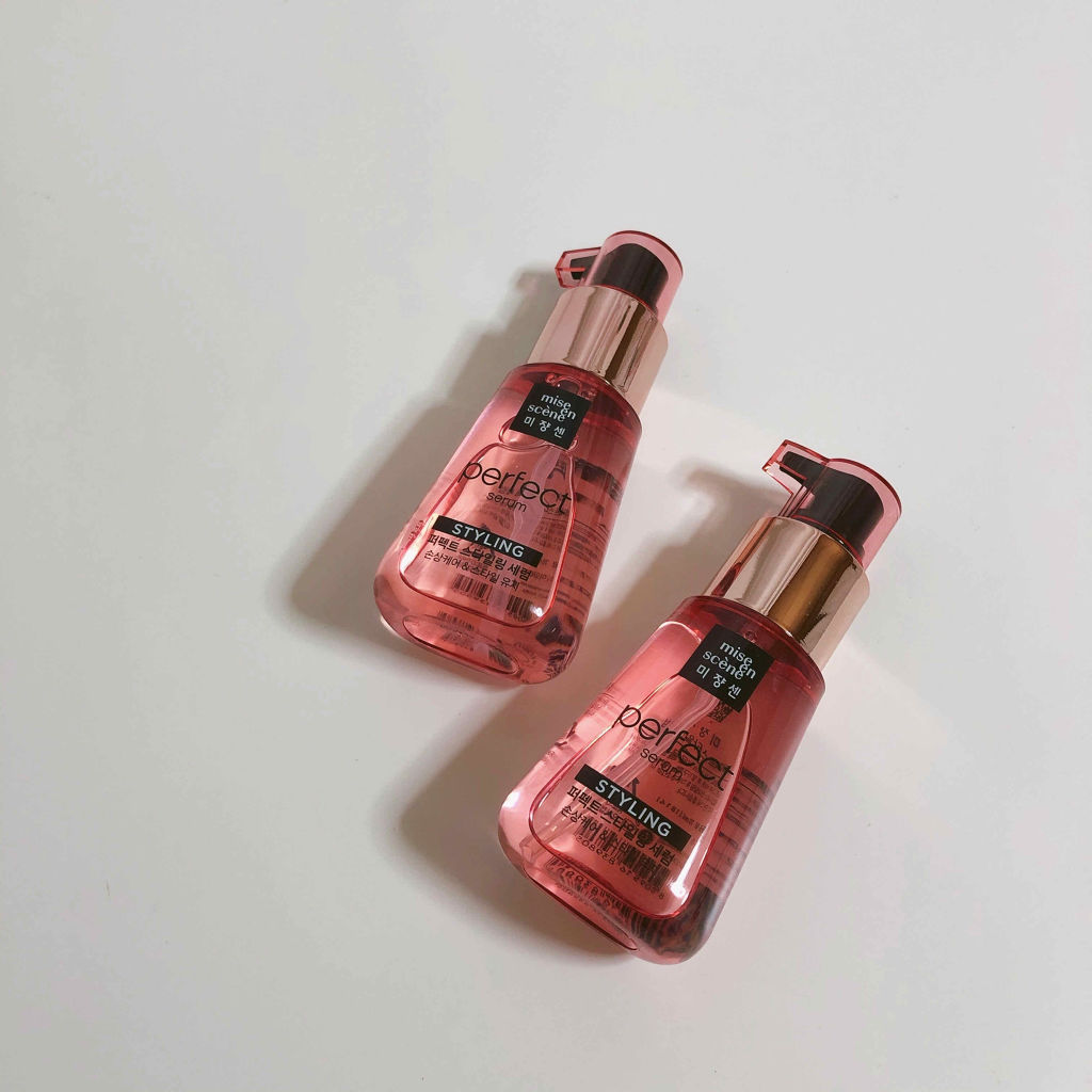 【💇‍♀️ダメージケアとスタイリングを同時に✨】

mise en scène ミジャンセン
パーフェクト・セラム スタイリング
70ml

韓国のヘアケアブランド
「ミジャンセン」のヘアオイルです。

このセラム1つで、
ダメージケアと