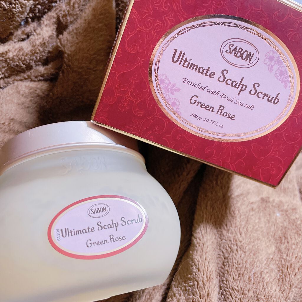 ヘッドスクラブ グリーン・ローズ/SABON/ヘッドスクラブを使ったクチコミ（1枚目）