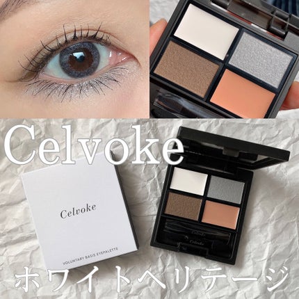 ヴォランタリー  アイパレット/Celvoke/アイシャドウパレットを使ったクチコミ(1枚目)