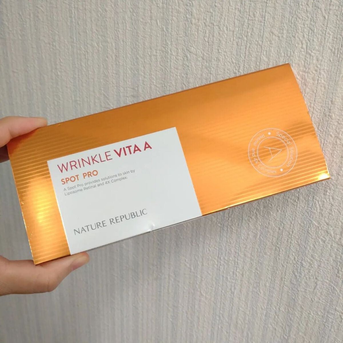 リンクルビタAスポットプロ/ネイチャーリパブリック/美容液を使ったクチコミ(2枚目)