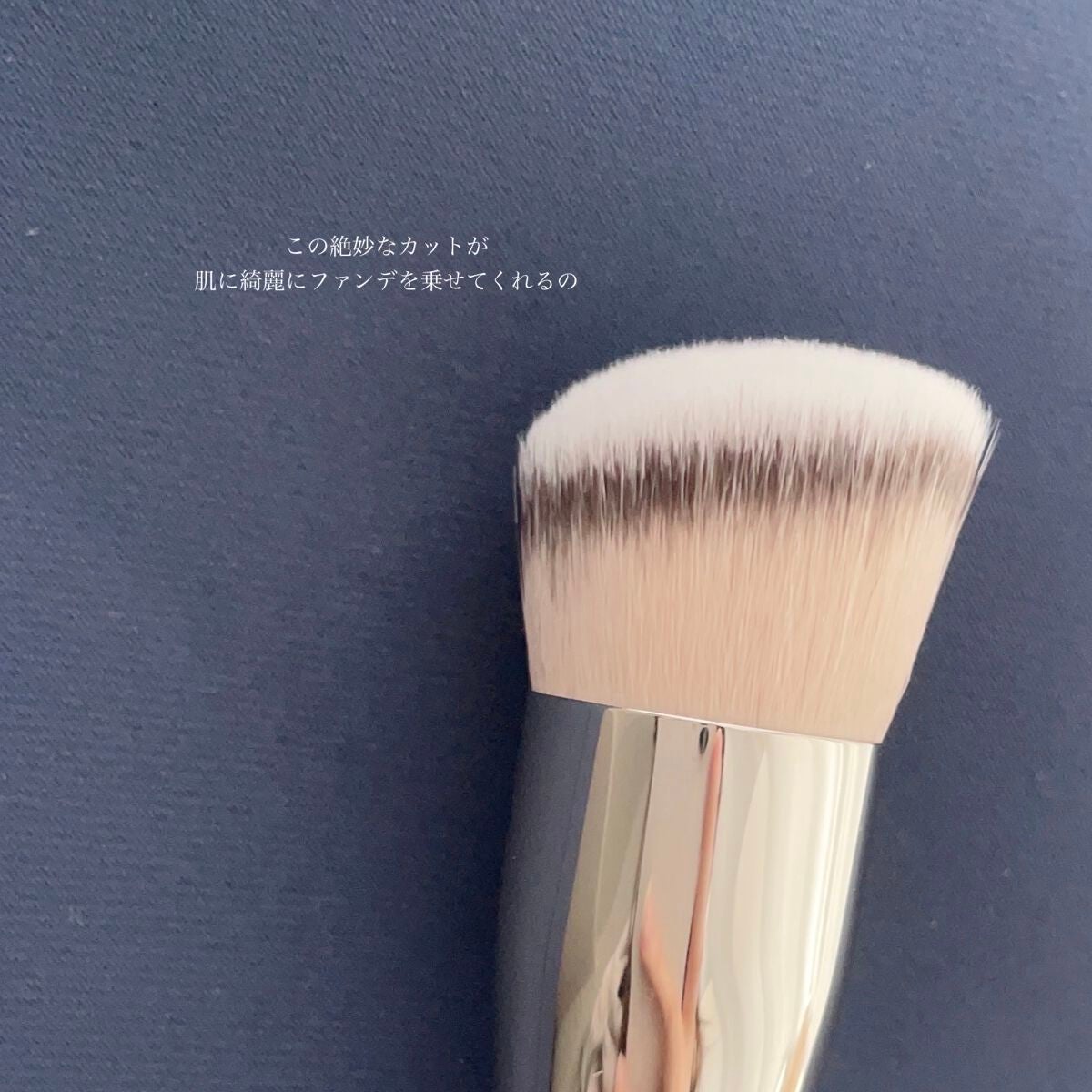 #170 シンセティック ラウンド スラント ブラシ/M・A・C/メイクブラシを使ったクチコミ(3枚目)