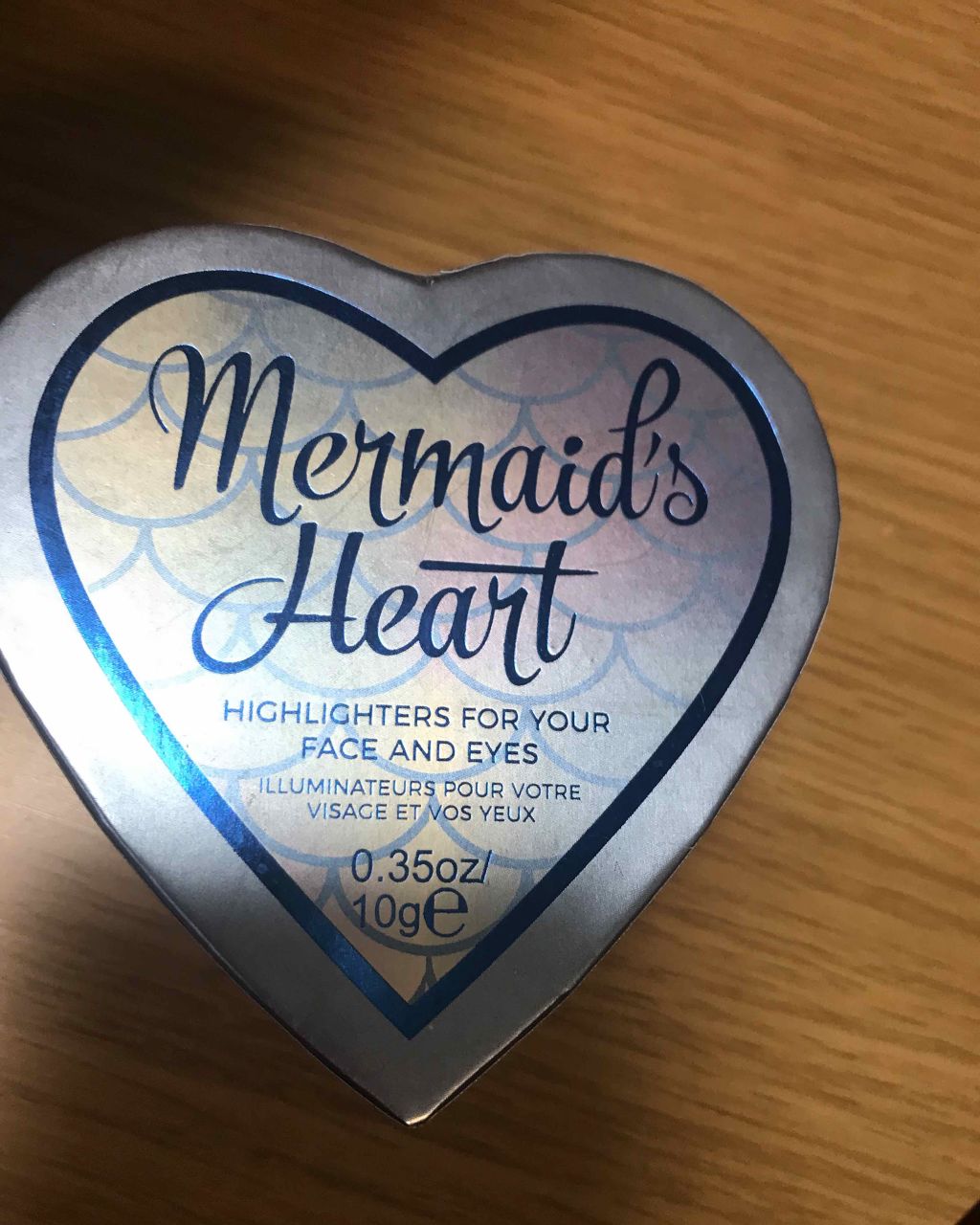 ハートハイライター マーメイドハート/MAKEUP REVOLUTION/パウダーハイライトを使ったクチコミ（1枚目）