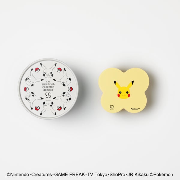 ukaの人気スカルプブラシ「ケンザン」がポケモンデザインになって登場!の画像