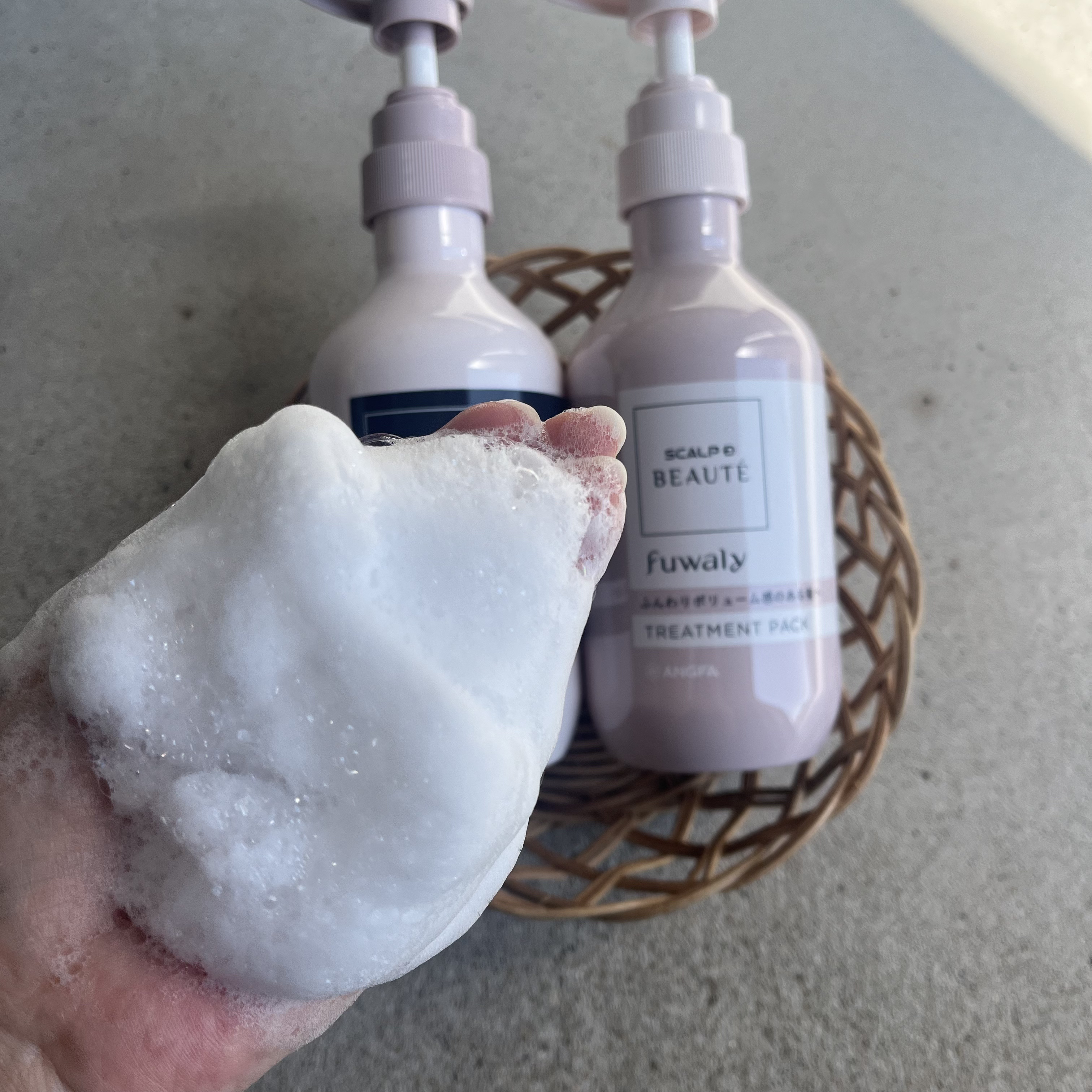 スカルプD ボーテ フワリー スカルプシャンプー／トリートメントパック/アンファー(スカルプD)/市販シャンプーを使ったクチコミ（3枚目）