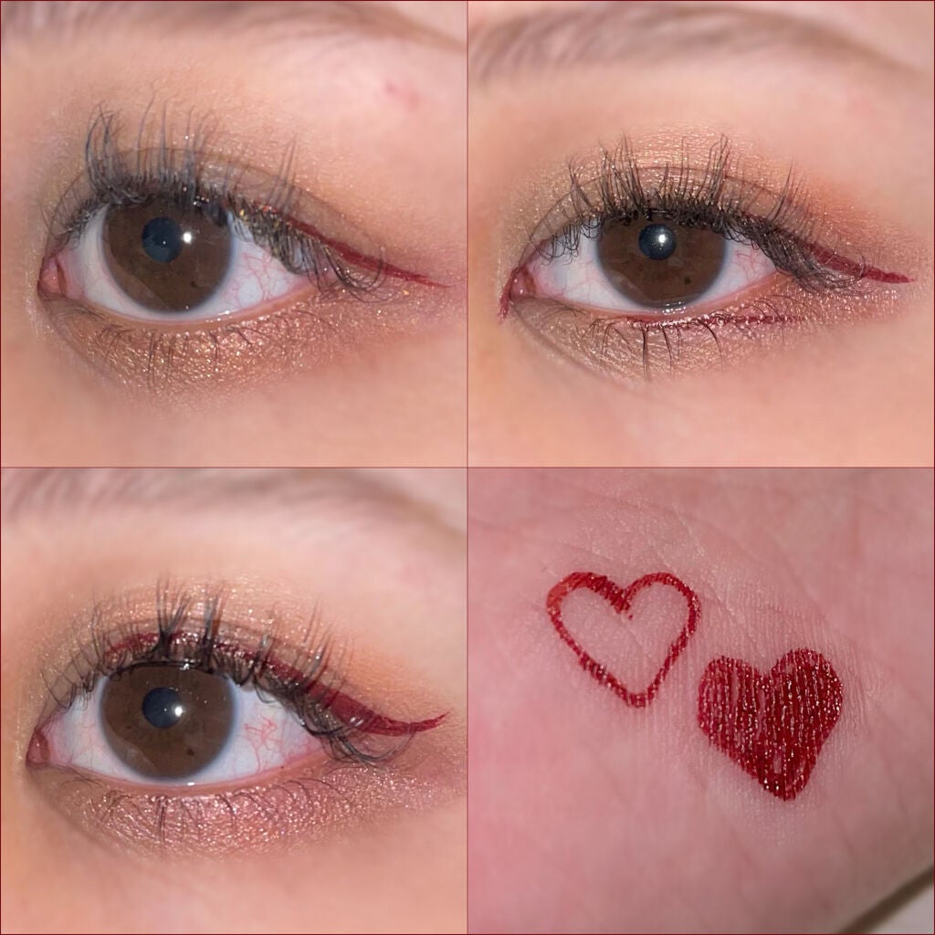 ファインスピードドライアイライナー/MINSHZEE/リキッドアイライナーを使ったクチコミ(3枚目)