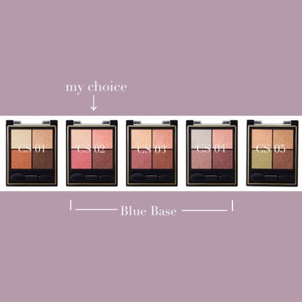 リアルクローズシャドウ/excel/アイシャドウパレットを使ったクチコミ(4枚目)