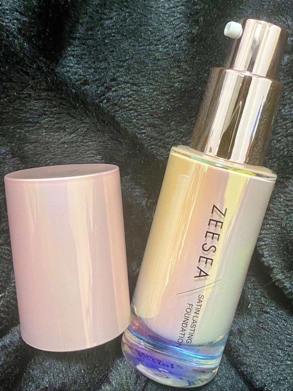 サテンラスティングファンデーション/ZEESEA/リキッドファンデーションを使ったクチコミ（2枚目）