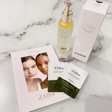 ダルバ ホワイトトリュフファーストスプレーセラム/ダルバ/ミスト状化粧水を使ったクチコミ(1枚目)