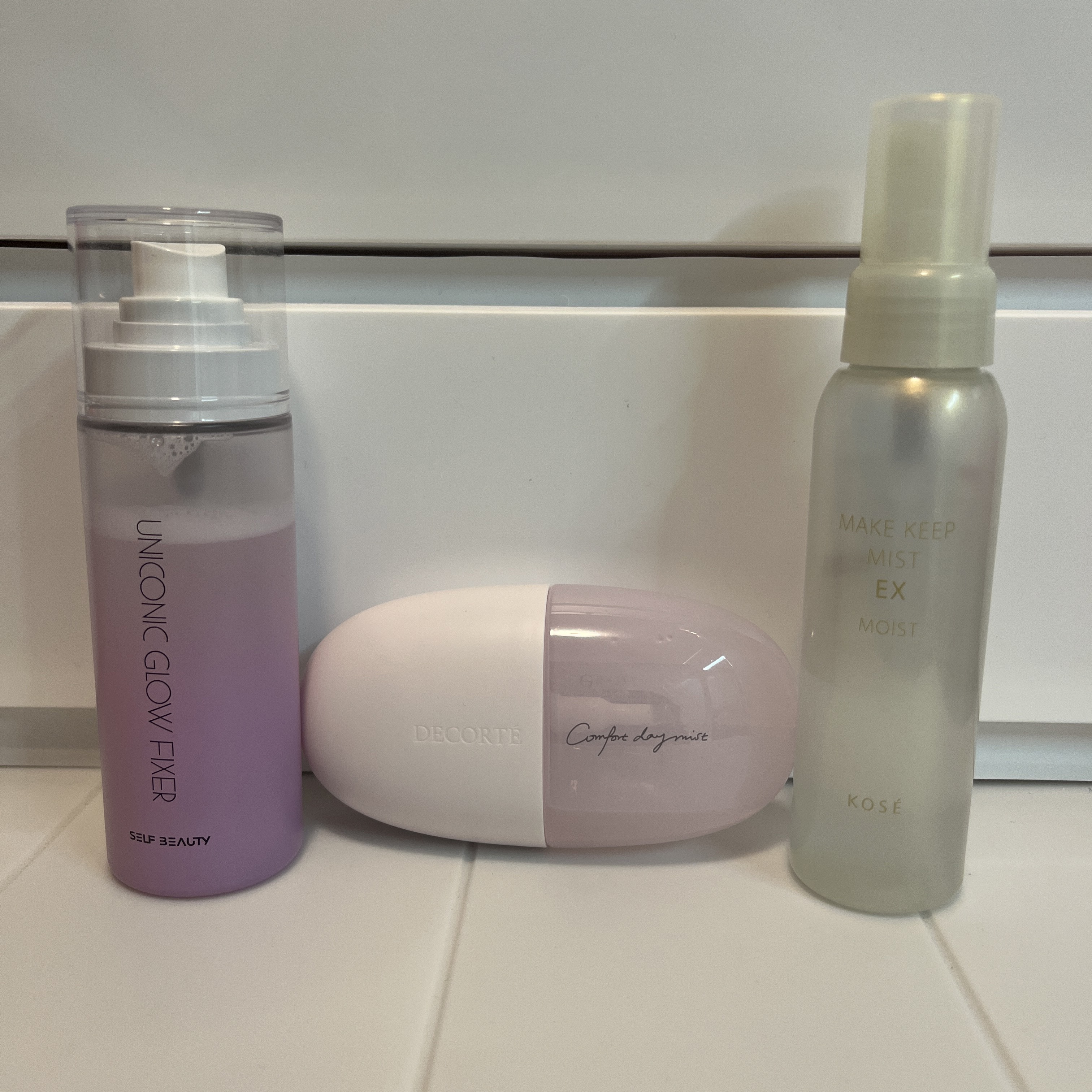 ユニコーン メイクアップグローフィックスミスト/SELF BEAUTY/フィックスミストを使ったクチコミ（1枚目）