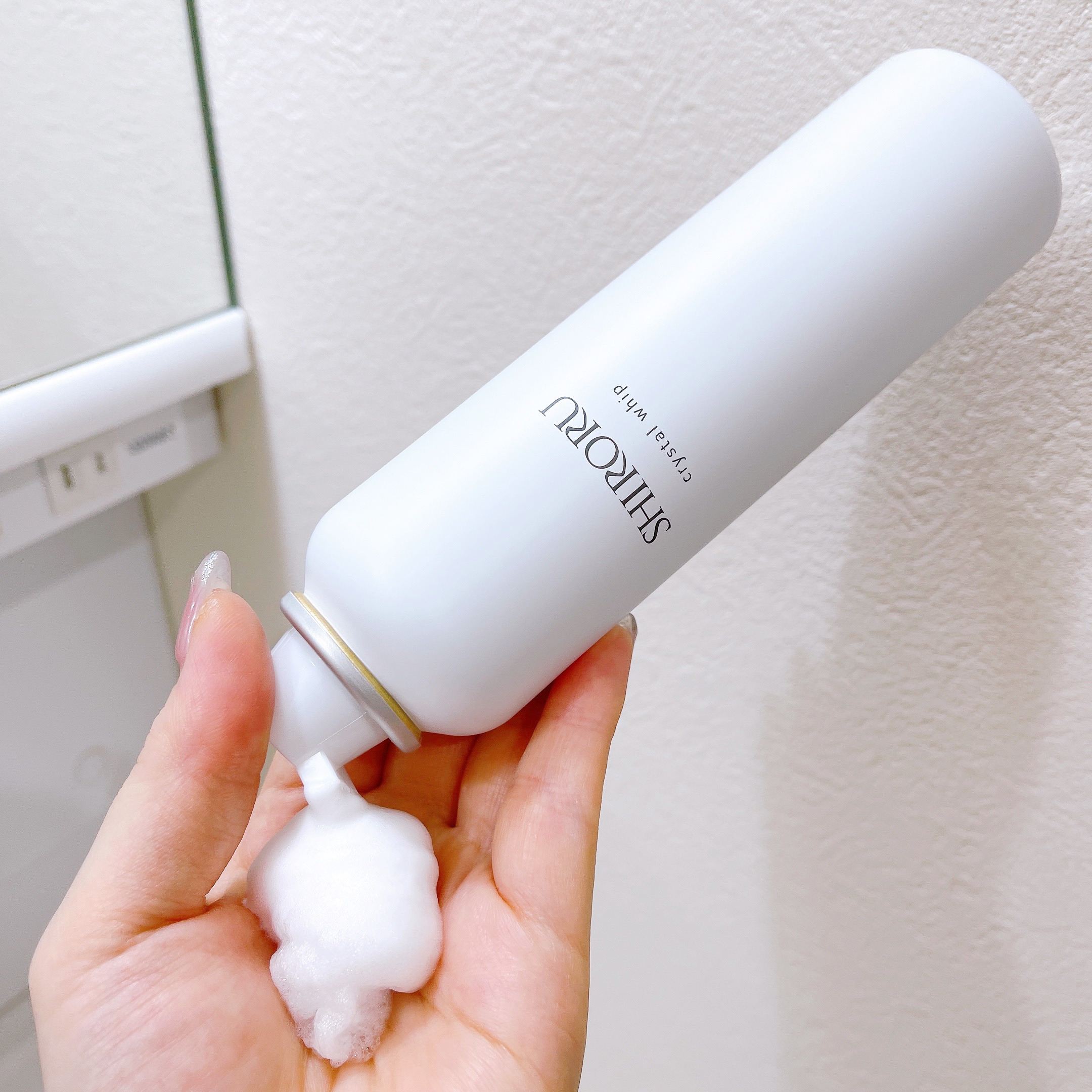 クリスタルホイップ/SHIRORU/泡洗顔を使ったクチコミ（3枚目）