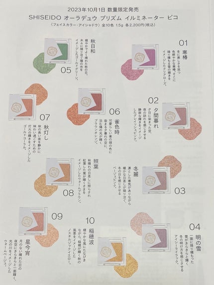 オーラデュウ プリズム イルミネーター ピコ/SHISEIDOザ・メーキャップ/単色アイシャドウを使ったクチコミ(2枚目)
