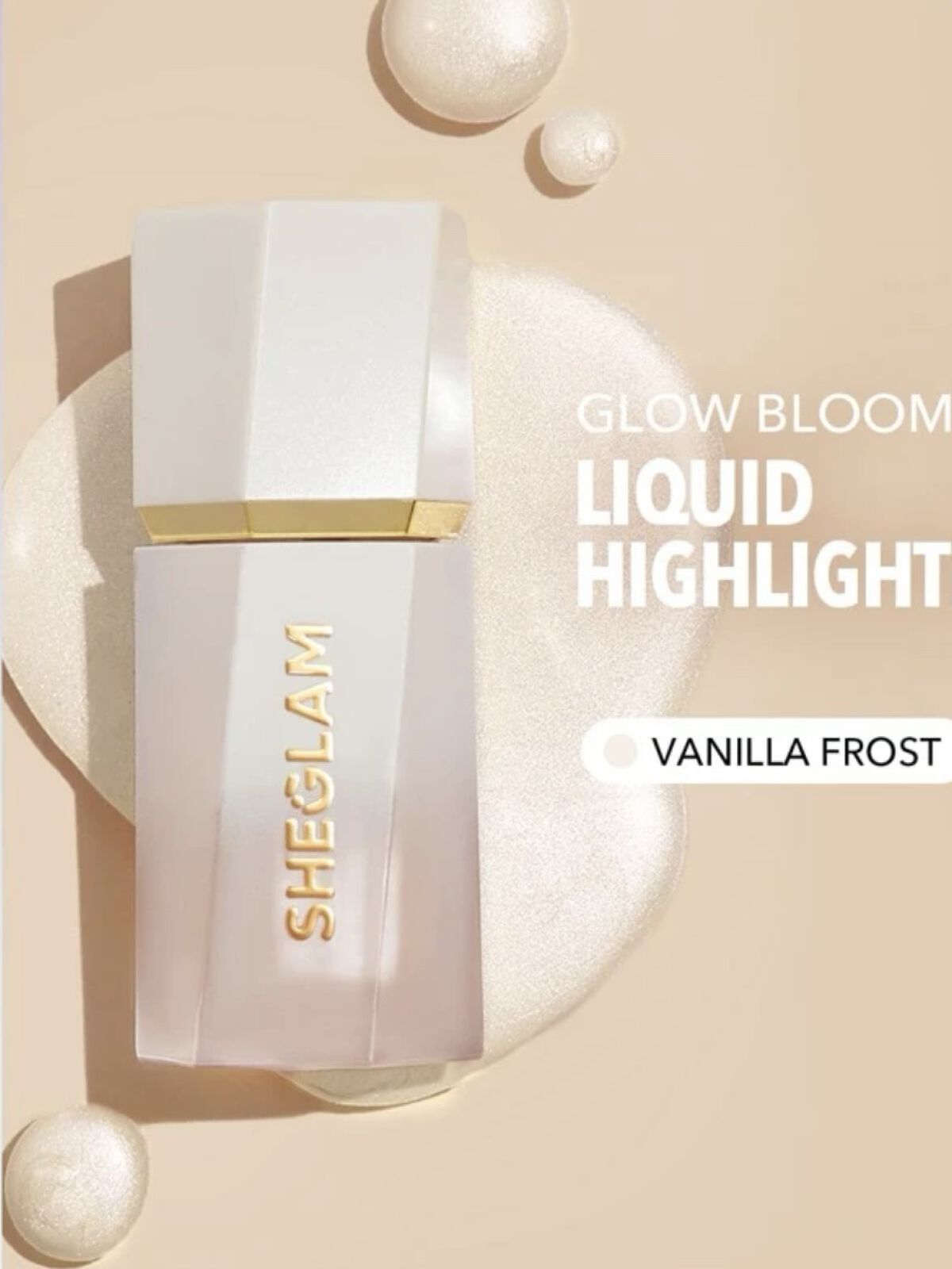 グロウブルーム リキッドハイライター/SHEGLAM/リキッドハイライトを使ったクチコミ（1枚目）