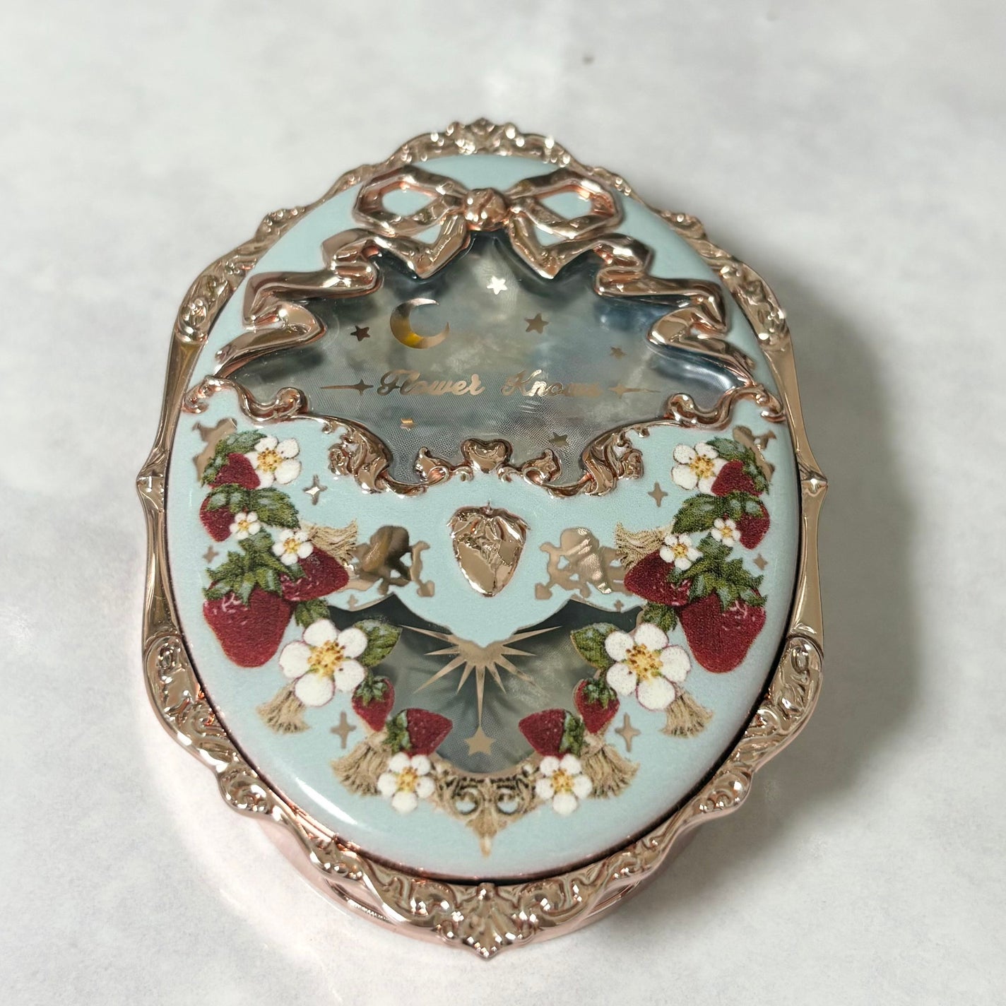 ストロベリーロココ チークブラッシュ/FlowerKnows/パウダーチークを使ったクチコミ(2枚目)