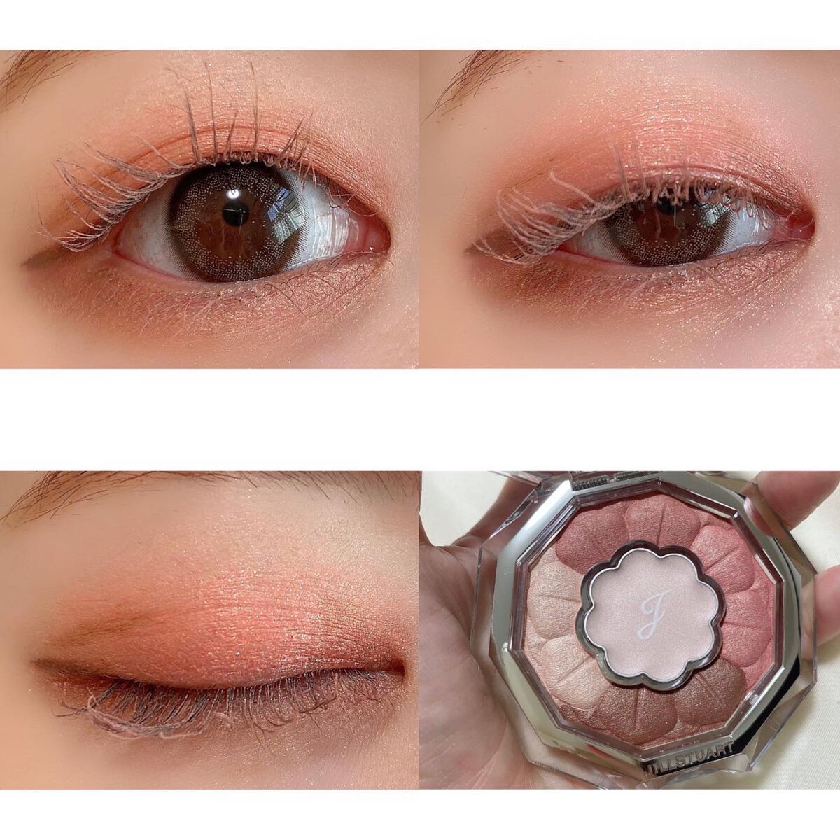 ジルスチュアート ブルームクチュール アイズ/JILL STUART/アイシャドウパレットを使ったクチコミ(4枚目)