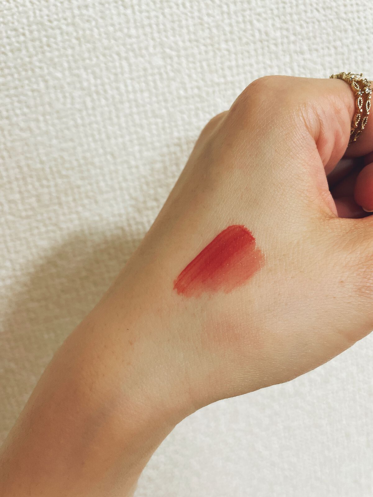 ノンスティッキーダズルティント N°5ナイスステップ【旧】/unleashia/リップティントを使ったクチコミ（2枚目）