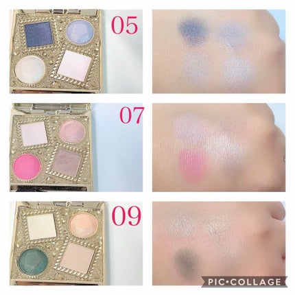 エレガンス ヌーヴェル アイズ/Elégance/アイシャドウパレットを使ったクチコミ(2枚目)