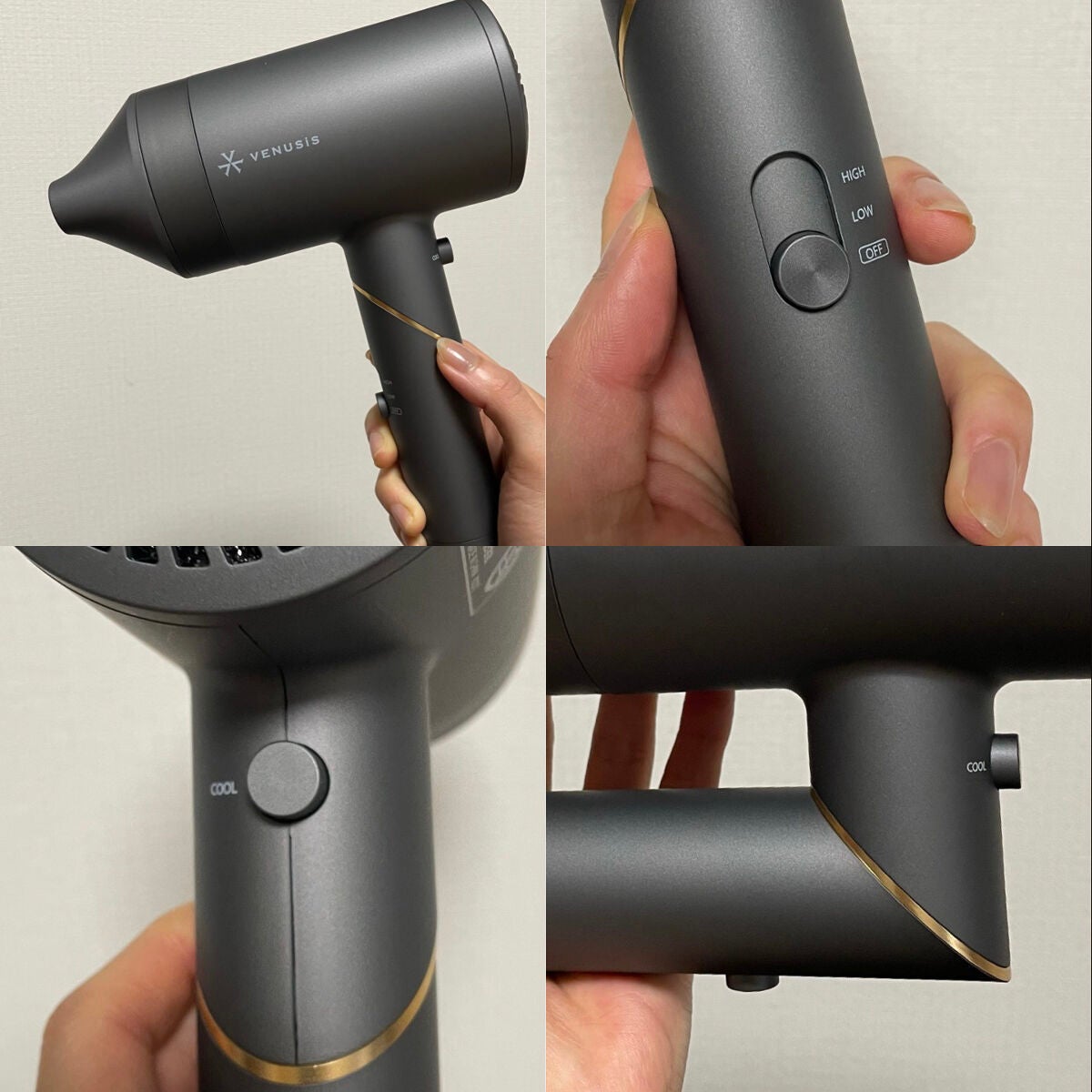 遠赤イオンドライヤー VDC-5000/VENUSiS/ドライヤーを使ったクチコミ(5枚目)