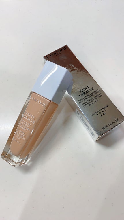 タンミラク リキッド/LANCOME/リキッドファンデーションを使ったクチコミ(1枚目)