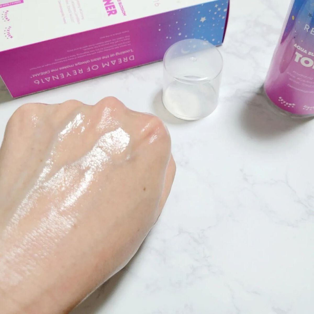 アクアバブルブロッサムトナー/REYENA16/化粧水を使ったクチコミ(5枚目)