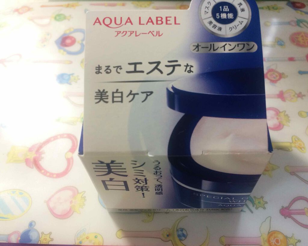 スペシャルジェルクリームA （ホワイト）（医薬部外品）/アクアレーベル/オールインワン化粧品を使ったクチコミ（1枚目）