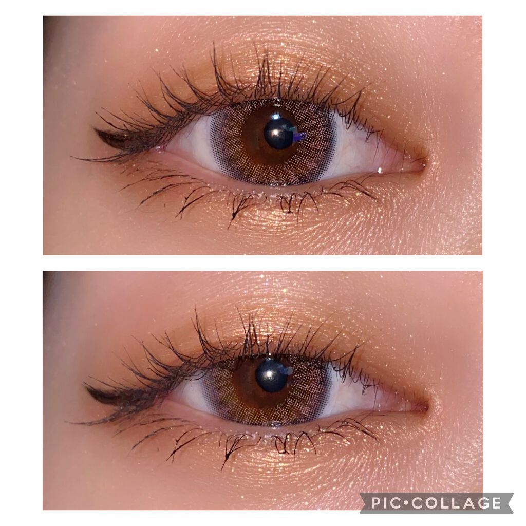 LIL MOON 1month フラミンゴ/LILMOON/１ヶ月（１MONTH）カラコンを使ったクチコミ（3枚目）