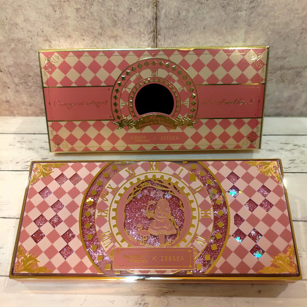 アリスドリームランドシリーズ 12色アイシャドウパレット（ZEESEA×大英博物館）/ZEESEA/アイシャドウパレットを使ったクチコミ（2枚目）