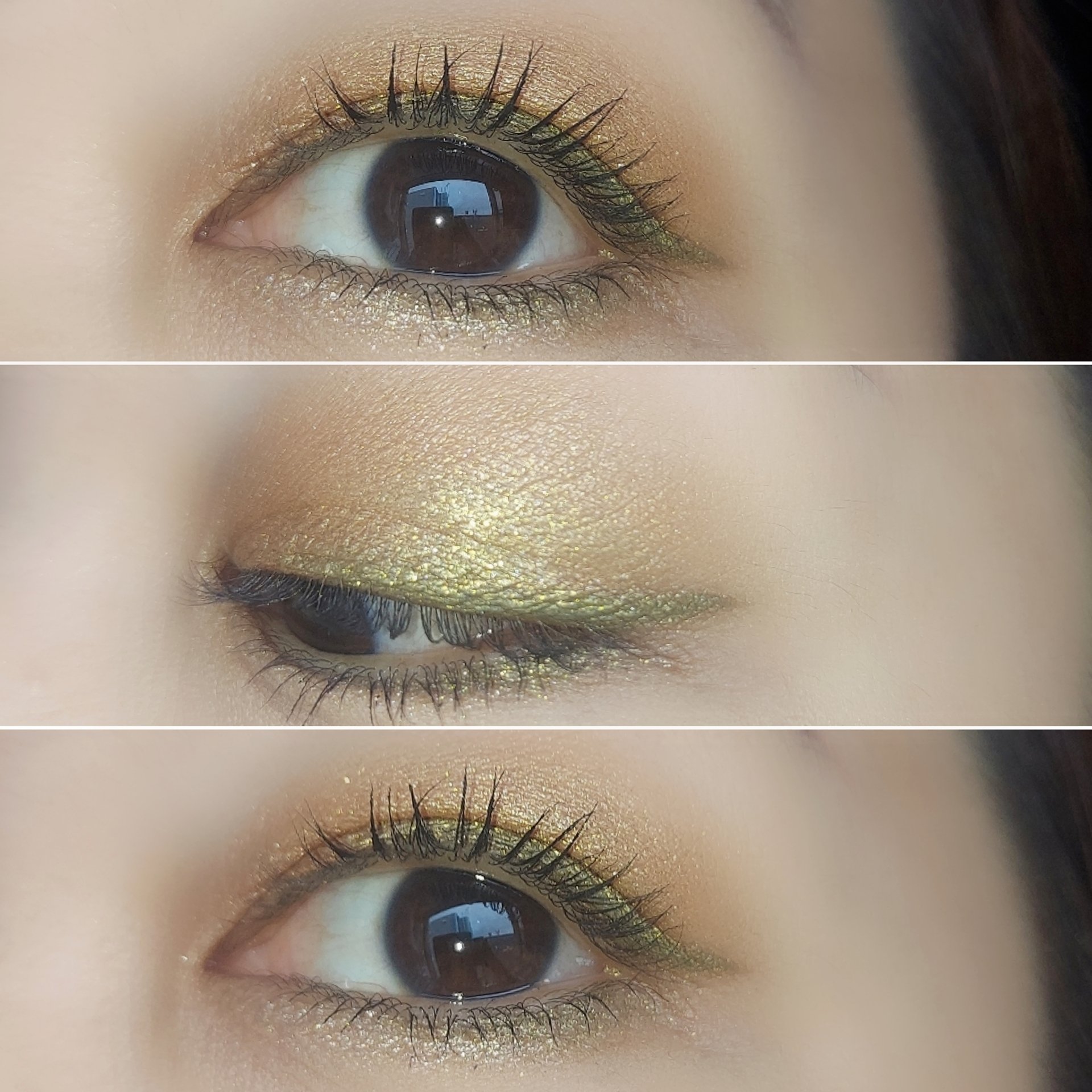 クリーミータッチライナー/キャンメイク/ジェルアイライナーを使ったクチコミ（3枚目）