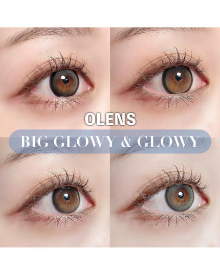 Eyelighter Glowy 1Month/OLENS/カラーコンタクトレンズを使ったクチコミ(1枚目)
