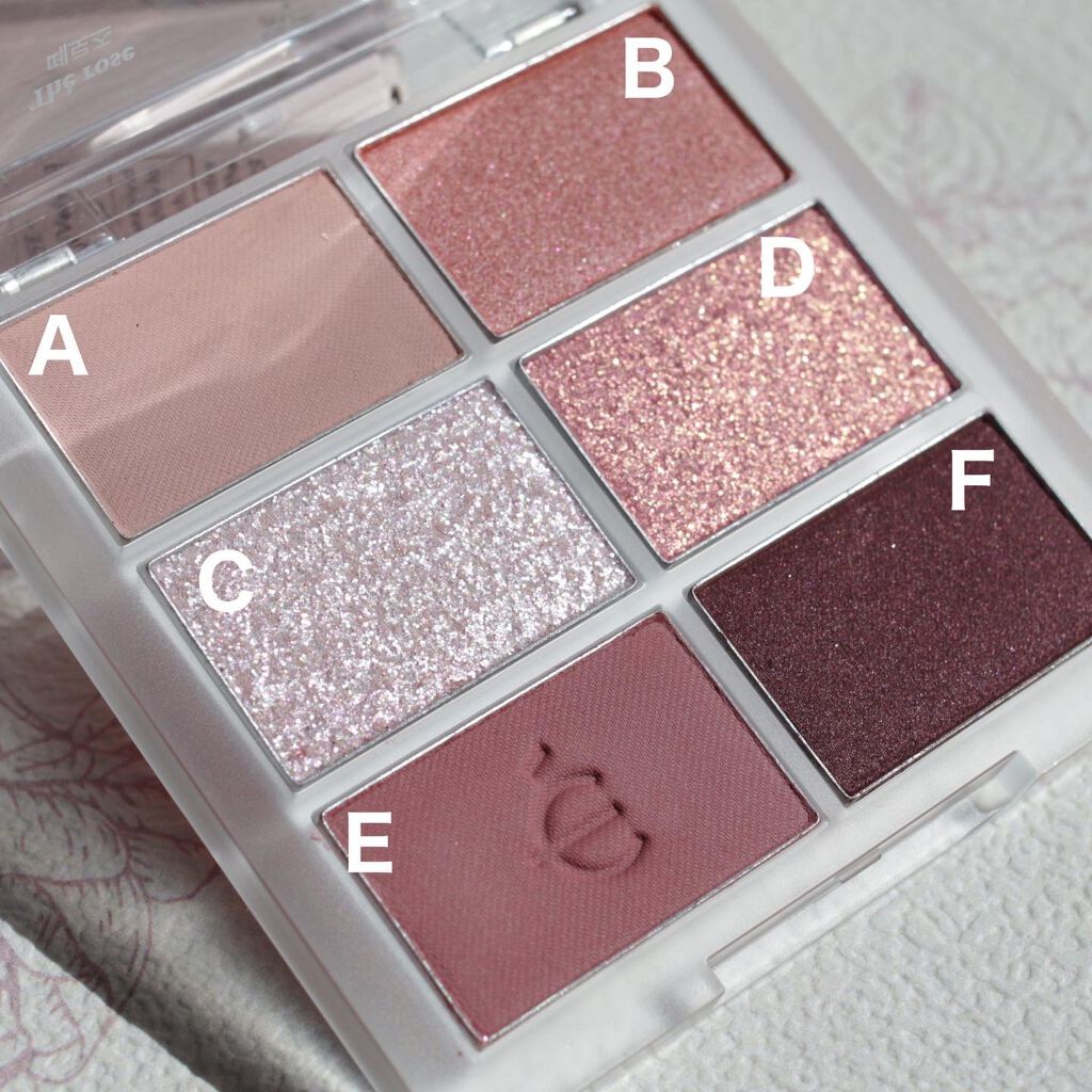 プロアイシャドウパレットセシル/CELEFIT/アイシャドウパレットを使ったクチコミ(2枚目)