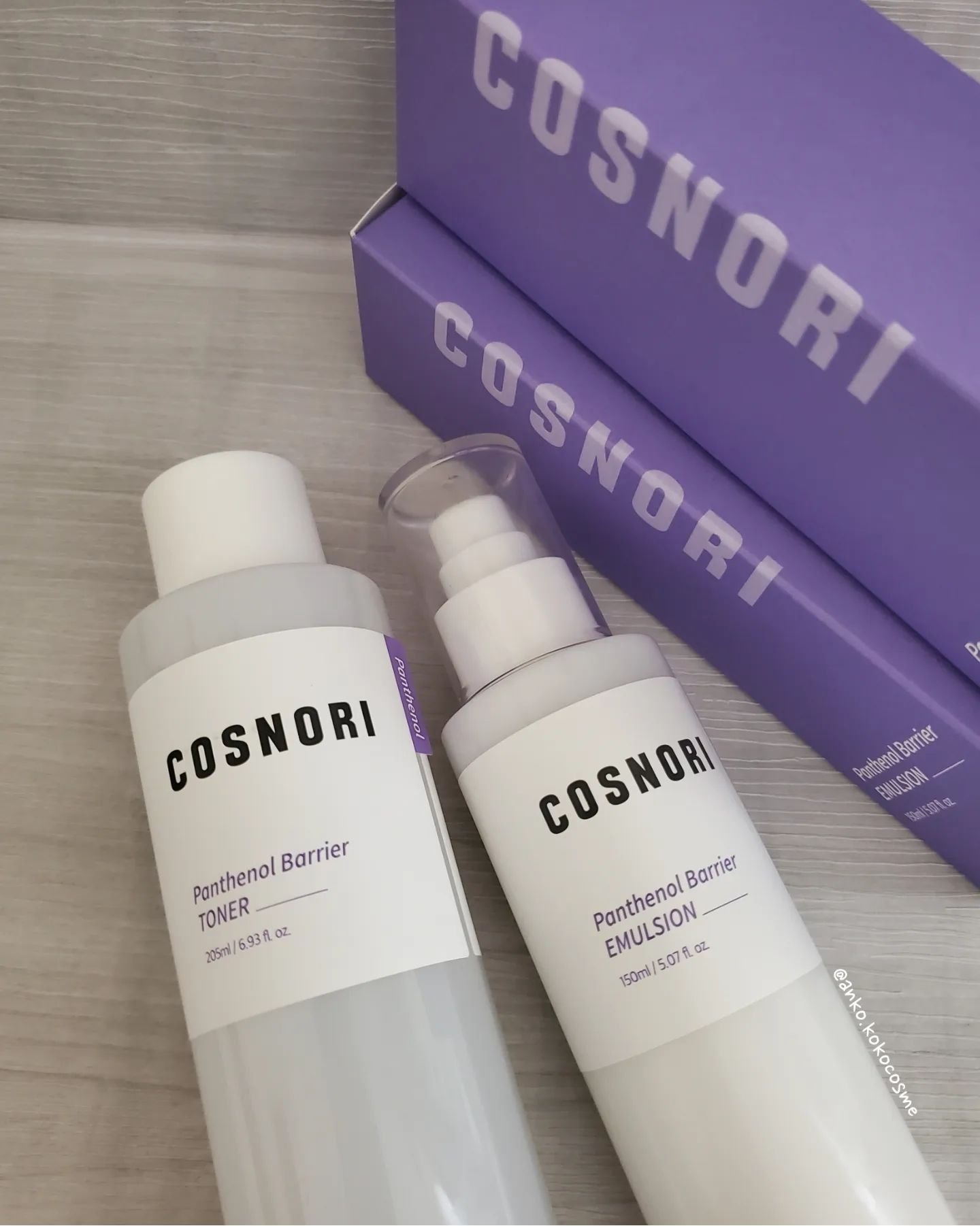パンテノールバリアトナー/COSNORI/化粧水を使ったクチコミ（1枚目）