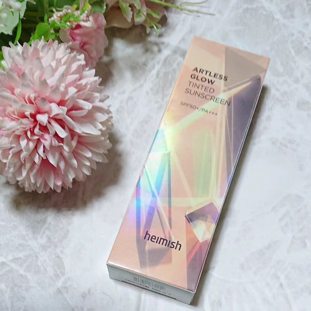 アートレスグロウティンティード日焼け止め/heimish/日焼け止めクリームを使ったクチコミ（1枚目）