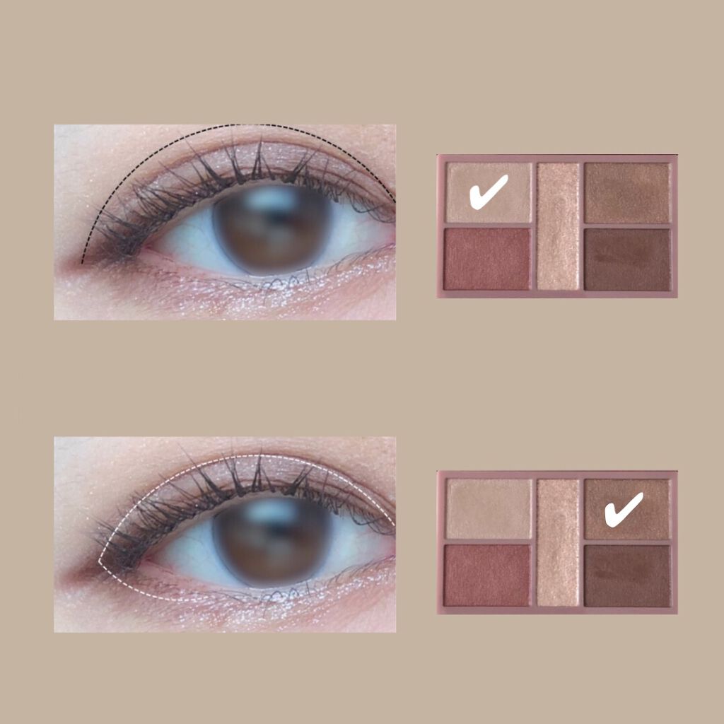 パーフェクトスタイリストアイズ/キャンメイク/アイシャドウパレットを使ったクチコミ（2枚目）