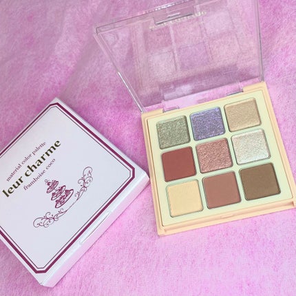 マテリアルカラーパレット/leur charme/アイシャドウパレットを使ったクチコミ(2枚目)