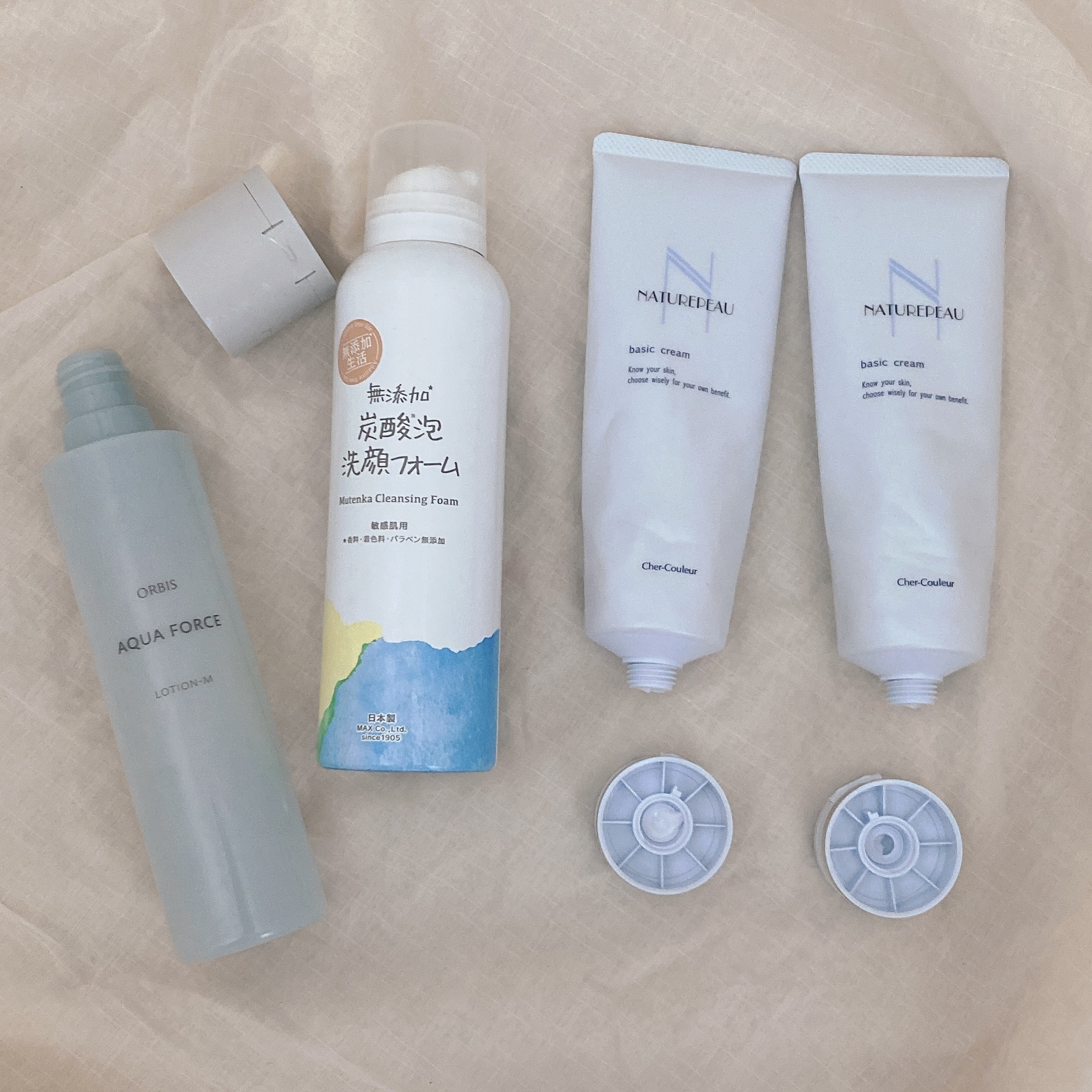無添加生活 無添加炭酸泡洗顔フォーム/マックス/泡洗顔を使ったクチコミ（1枚目）