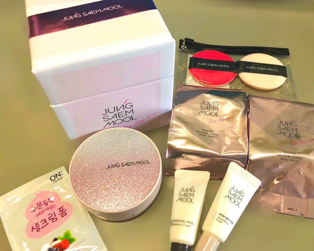 エッセンシャル スキン ヌーダー クッション/JUNG SAEM MOOL/クッションファンデーションを使ったクチコミ（1枚目）