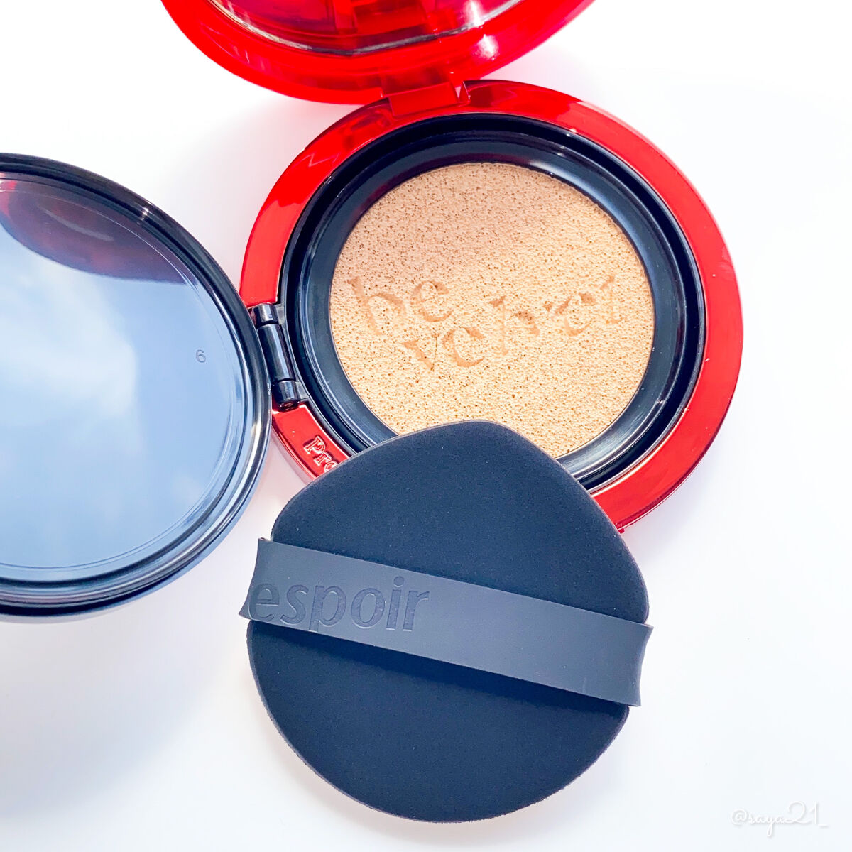 プロテーラービーベルベットカバークッション/espoir/クッションファンデーションを使ったクチコミ（2枚目）