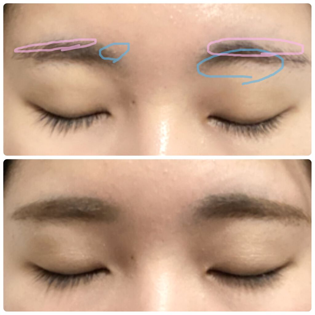 カラーリングアイブロウ/ヘビーローテーション/眉マスカラを使ったクチコミ(3枚目)