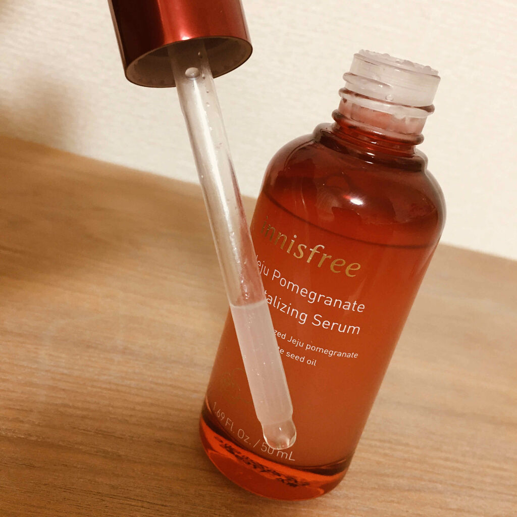 ポメグラネート バイタル セラム/innisfree/美容液を使ったクチコミ（2枚目）