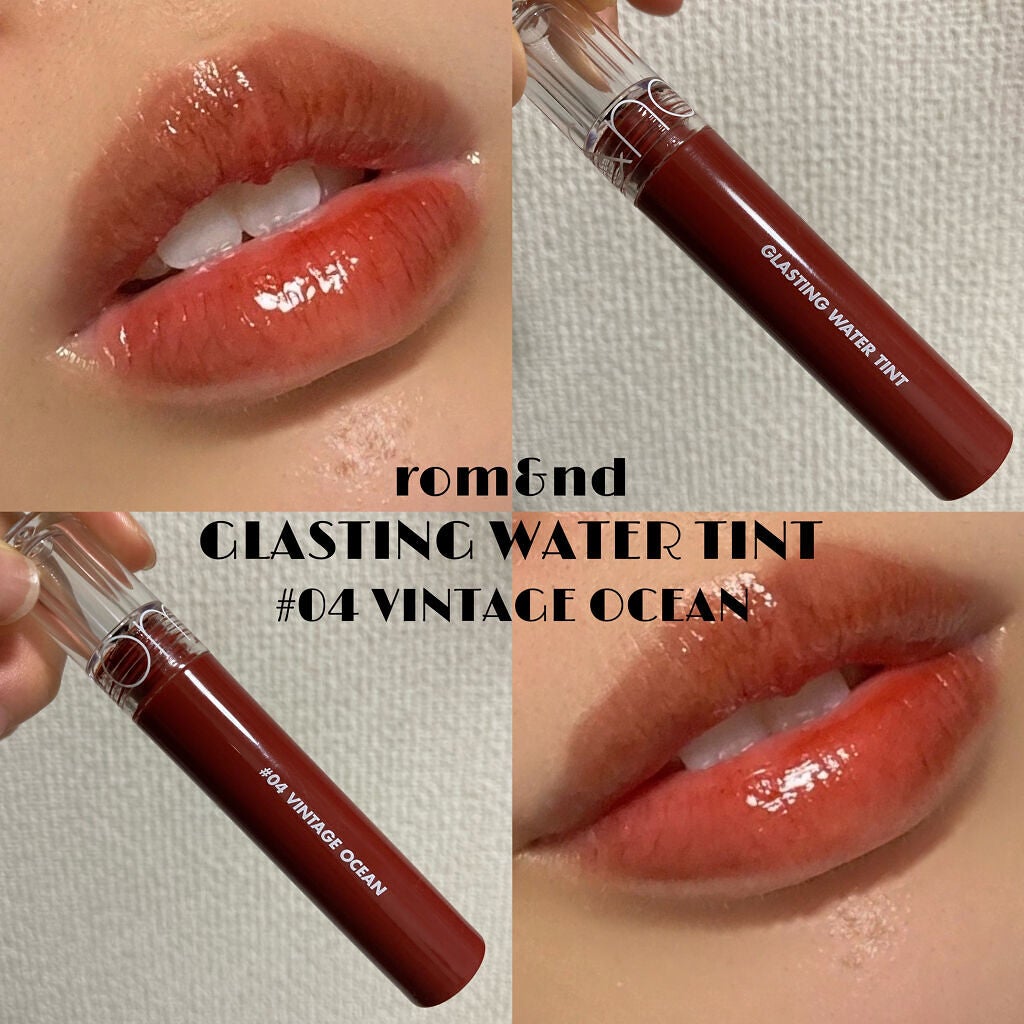 グラスティングウォーターティント/rom&nd/リップティントを使ったクチコミ(1枚目)