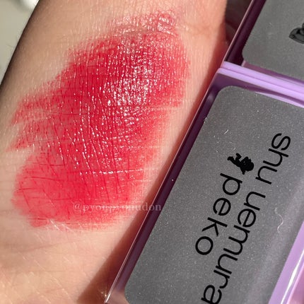 キヌ ルージュ サテン/shu uemura/口紅を使ったクチコミ(3枚目)