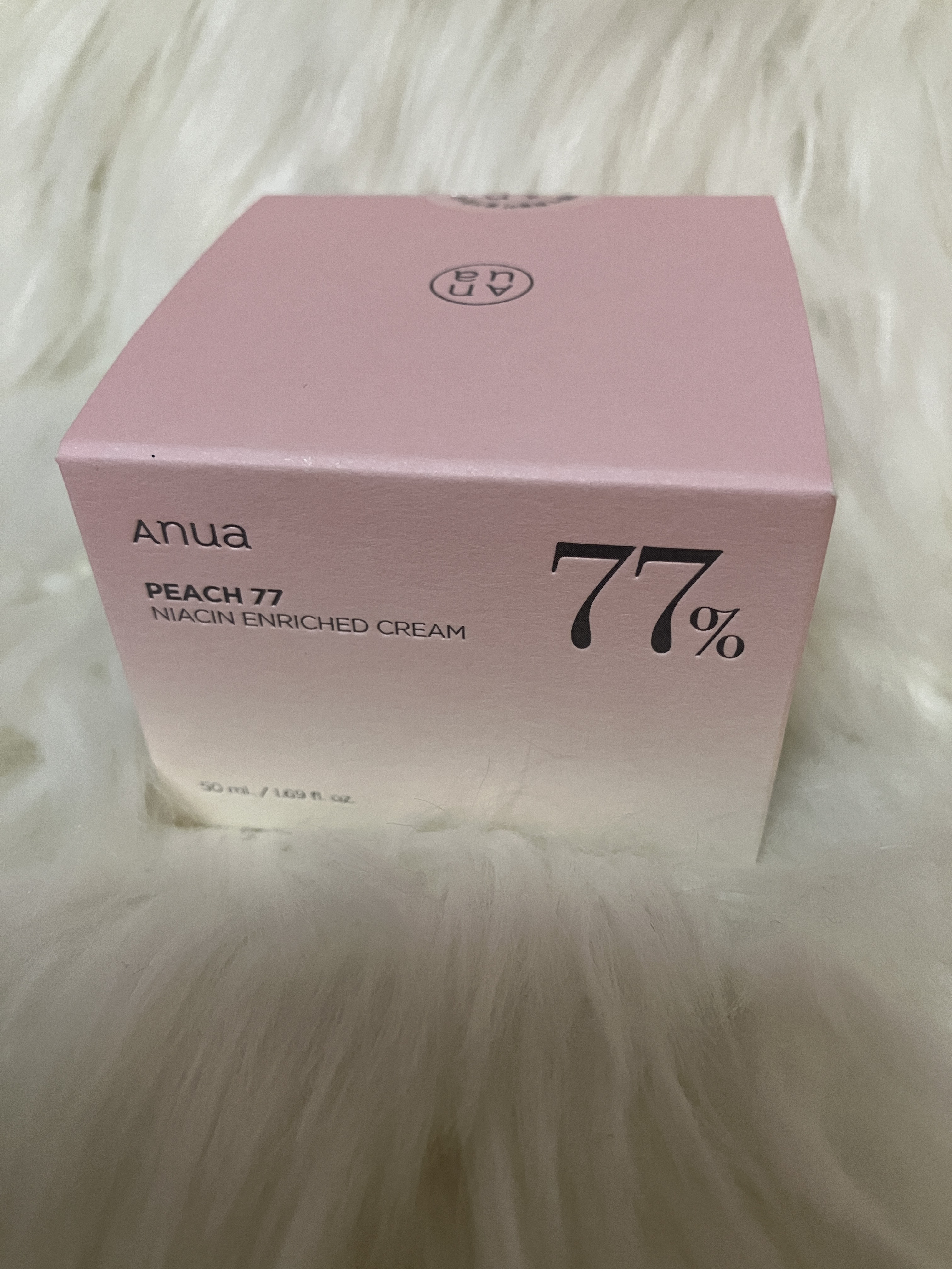 Anua 桃77%ナイアシンリッチモイスチャークリームのクチコミ「Anua
桃77%ナイアシンリッチモイスチャークリーム

ぷるぷるのみずみずしいテクスチャーで.....」（1枚目）