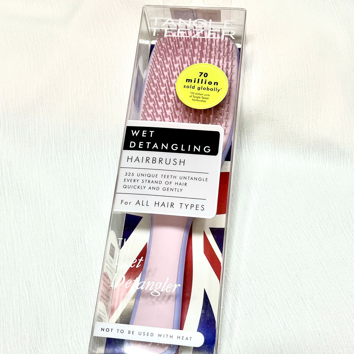 タングルティーザー ザ・アルティメットディタングラー バブルガム/TANGLE TEEZER/ヘアブラシを使ったクチコミ（3枚目）