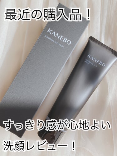 KANEBO スクラビング　マッド　ウォッシュのクチコミ「KANEBO
スクラビング マッド ウォッシュ

最近の購入品！
サンプルを使用してみて、使用.....」（1枚目）