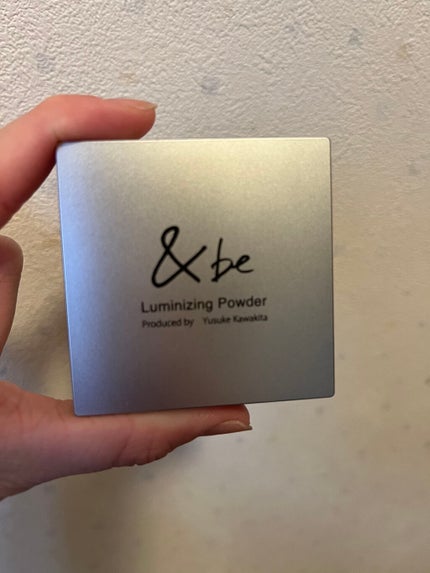 &be ルミナイジングパウダー/&be/パウダーハイライトを使ったクチコミ(1枚目)