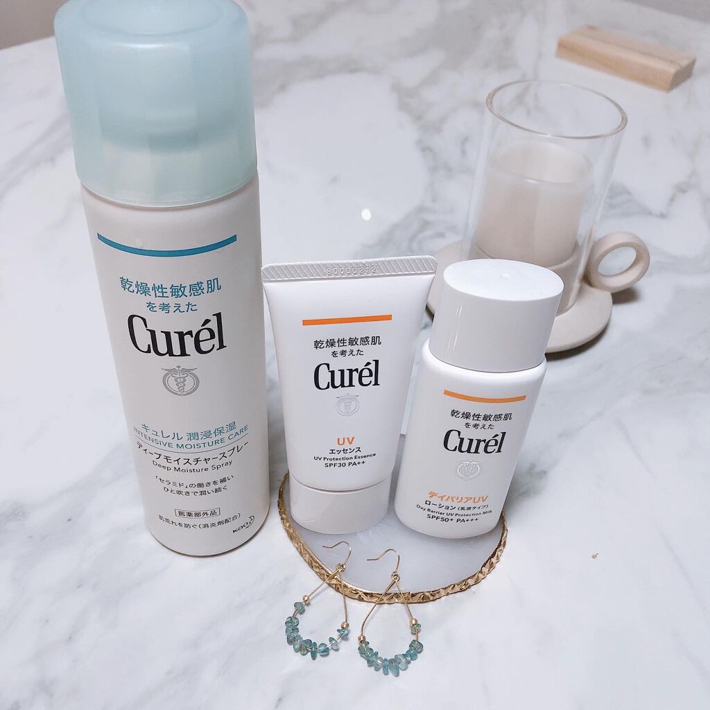 ディープモイスチャースプレー/キュレル/ミスト状化粧水を使ったクチコミ（1枚目）