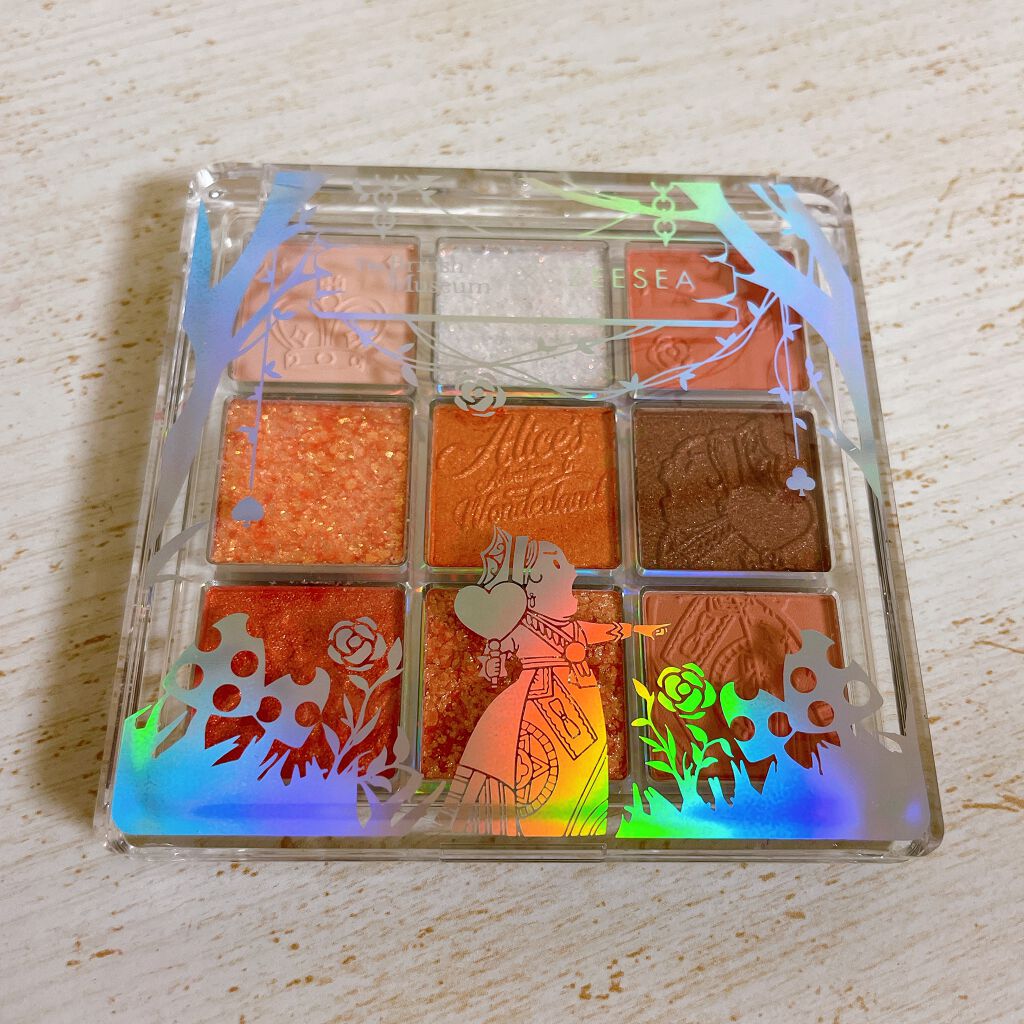 クォーツ 9色アイシャドウパレット(ドリームランドアイシャドウ)/ZEESEA/アイシャドウパレットを使ったクチコミ(3枚目)