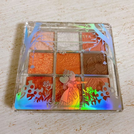 クォーツ 9色アイシャドウパレット(ドリームランドアイシャドウ)/ZEESEA/アイシャドウパレットを使ったクチコミ(3枚目)